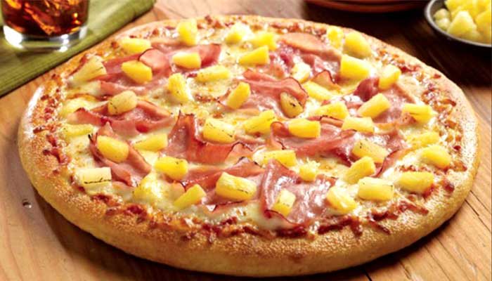 Imagen pizza hawaiana